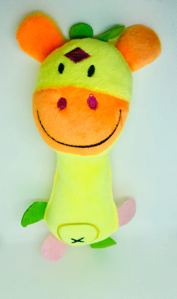 BratPup Happy Giraffe Soft Toy