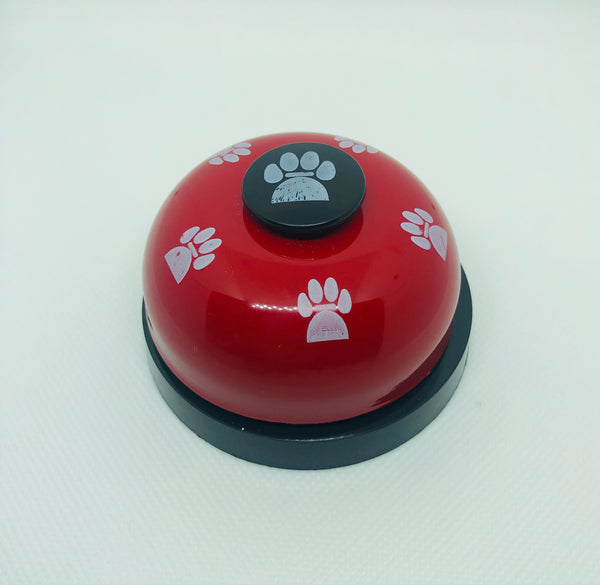 BratPup Red Paw Bell Ringer