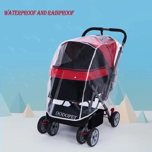 BratPup Waterproof Pet Stroller Cover